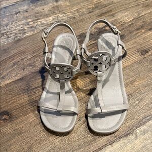 Tory Burch Gray Sandals